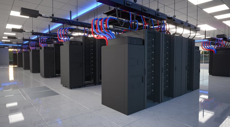APC 42U enterprise server rack