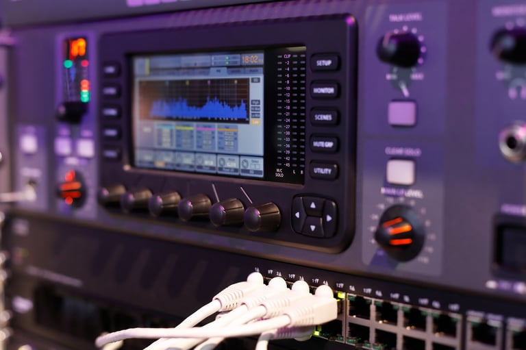 BSS Soundweb BLU-160 commercial audio DSP processor with professional controls